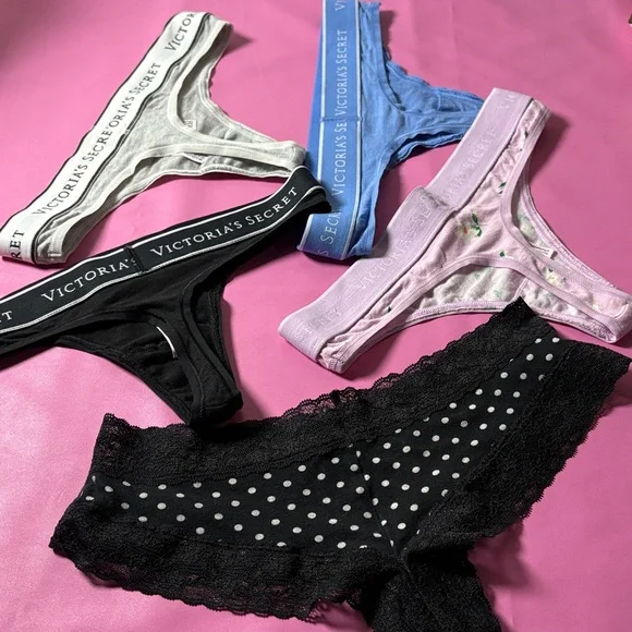 Victoria's Secret  Black, Blue, Pink, Gray - Picture 2 of 3